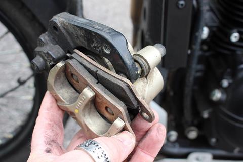 Keep on stopping: How to change motorcycle brake pads