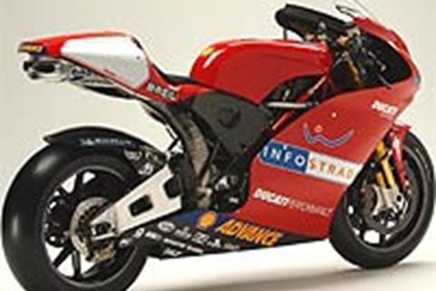 Ducati unveils its new GP bike