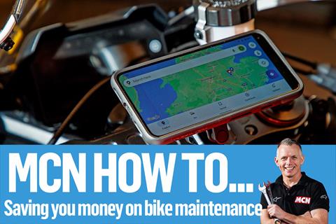 Stay connected! Wire in a motorcycle USB port and phone cradle for navigation and more