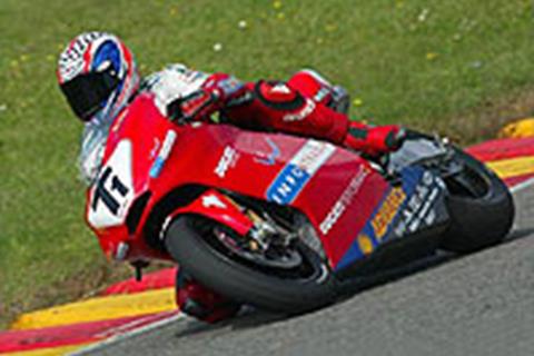 Capirossi tests Ducati MotGP bike