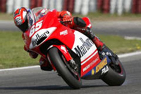 Capirossi hits 204mph on Ducati GP bike