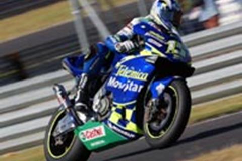 Gibernau on provisional pole