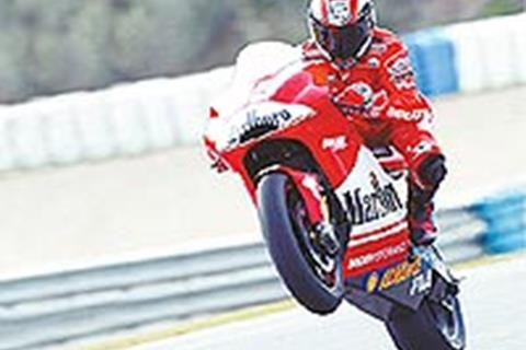 Ducati duo first and second on grid for Jerez