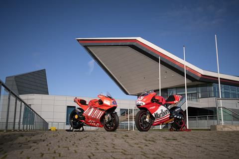 Former Casey Stoner and Loris Capirossi Ducati MotoGP bikes sell for a combined £600k at Silverstone auction