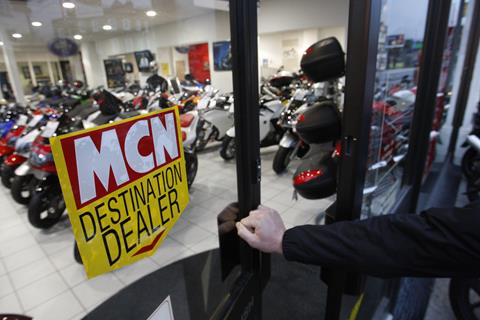 Industry data shows reducing demand for large capacity motorcycles whilst small bike sales soar