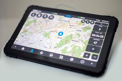 Thork Racing’s DMD-T865 rally ready tablet combines the best bits of a satnav and smart device