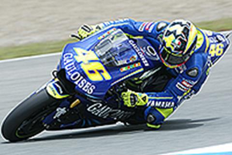 Rossi gives second pole to Yamaha