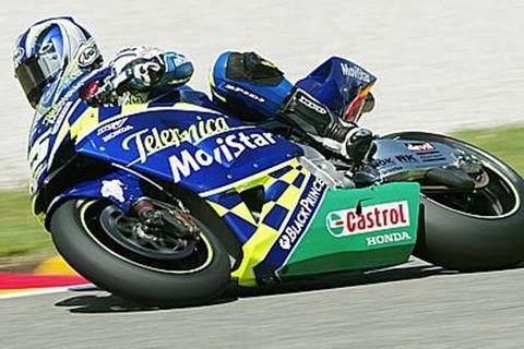 Gibernau on Mugello pole