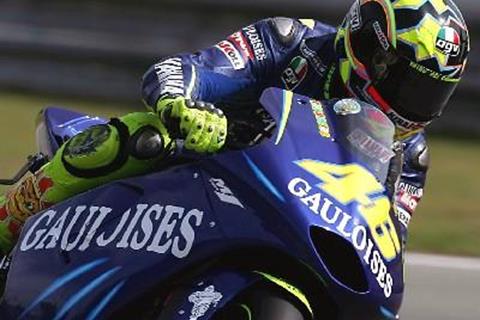 Rossi tops GP test