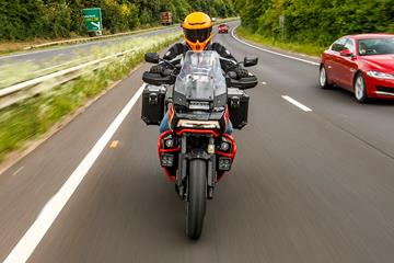 Regardless of road or traffic conditions I arrive with a smile on the Harley-Davidson Pan America