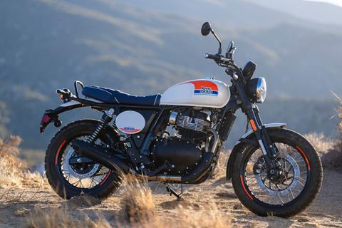 Bear necessities! Royal Enfield launch stripped back 650 scrambler inspired by Californian desert racing