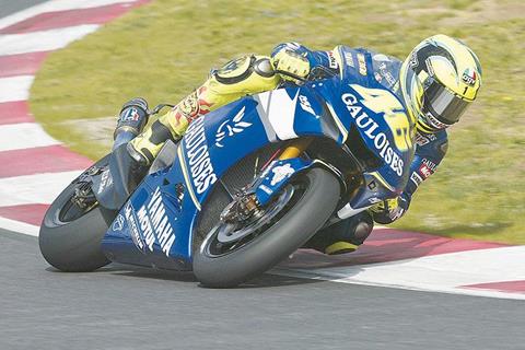 Rossi tops first practice