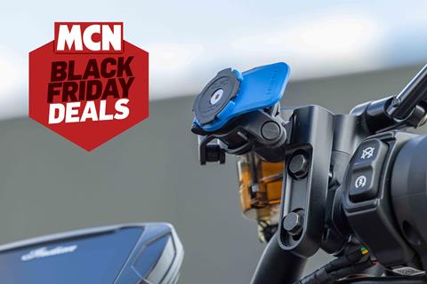 Discounted mounts! Get 30% off Quad Lock in Sportsbike Shop's Black Friday Sale