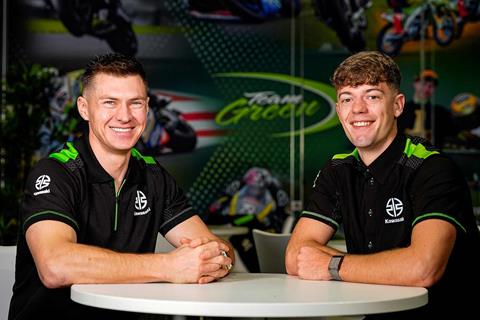 BSB: Christian Iddon joins Max Cook at AJN Steelstock Kawasaki for 2025 season