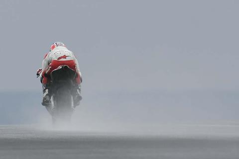 Rain hits GP test