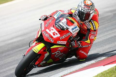 Melandri top in Sepang