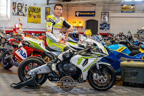 No ordinary Blade! James Toseland’s WSBK Championship winning Honda for sale in Sheffield for £150k