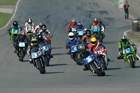 We follow club racer