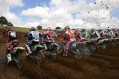 Track switch for Brit MX