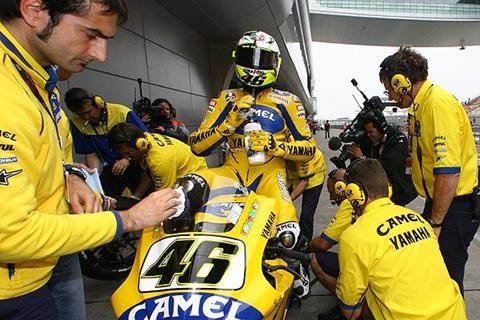 Tyre apology for Rossi