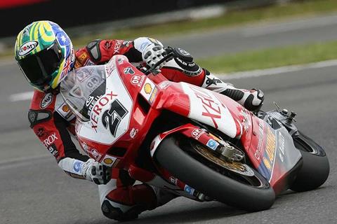 Bayliss flies at Brno