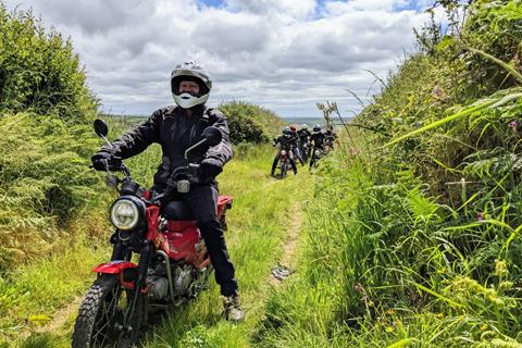 Honda CT125 Hunter Cub competition aims to raise £30,000 to get paralysed rider back on a bike