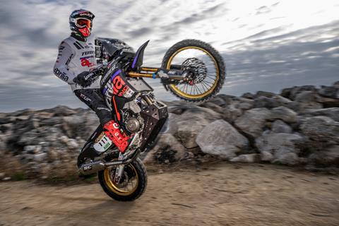 Aprilia return to the desert with extended rally team in search of repeat Africa Eco Race success