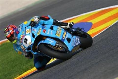 Rizla Suzuki testing