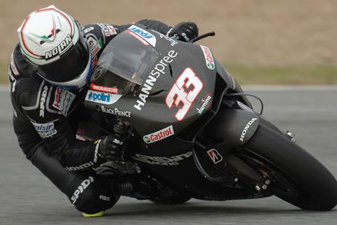 Toseland shares sponsors with Melandri