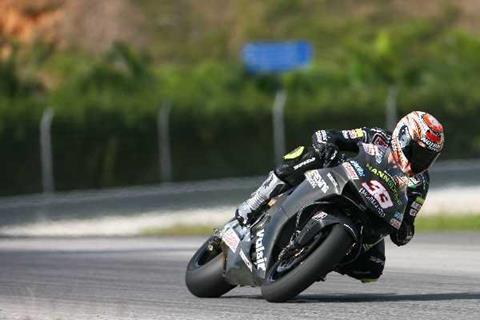 Melandri finding style