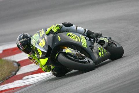 Rossi on top in Sepang 