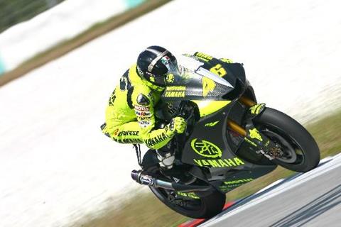 Rossi happy with second 