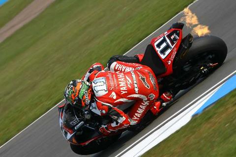 Corser fastest in Warm Up