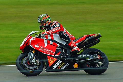 Troy Corser at Donington