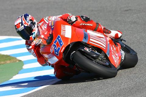 Stoner laughs off Ducati speed advantage