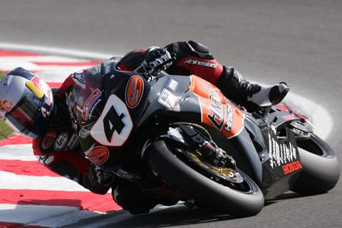 Rea continues lead in Brands first practice