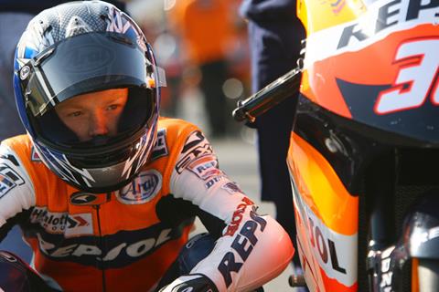 Brit smith tops first Turkey 125 practice