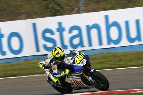 Rossi and Edwards claim Yamaha pole one-two