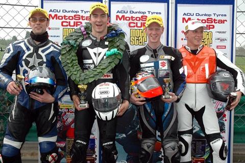 Hodge's GSX-R victory 