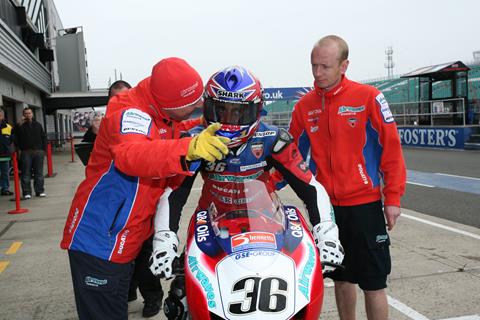 Lavilla ups the pace at Silverstone