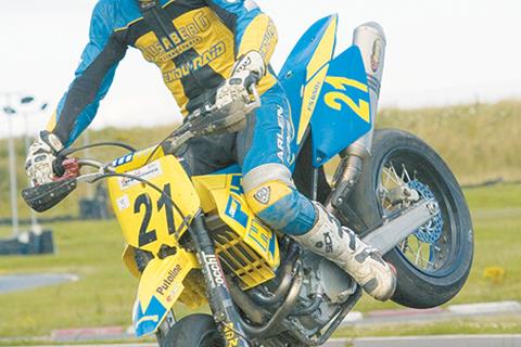 Iddon takes first supermoto win