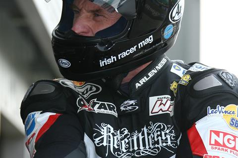 Anstey quickest in first NW200 practice