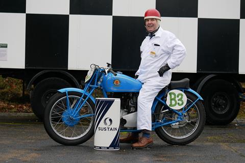 Fuelling the past: Brooklands Museum backs sustainable petrol with vintage motorcycle test