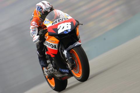 Pedrosa heads first practice