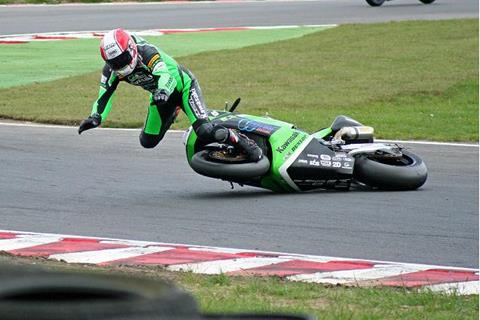 Rutter's Snetterton crash