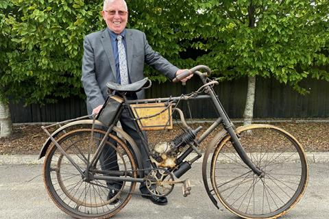 Charterhouse auction heads to Haynes Motor Museum on March 13 with 125-year-old motorised bicycle