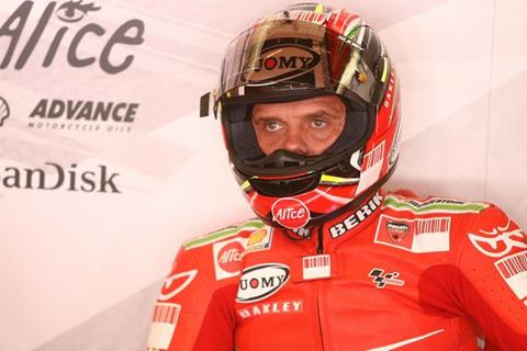 Catalunya MotoGP: Bad luck leaves Capirossi on back row