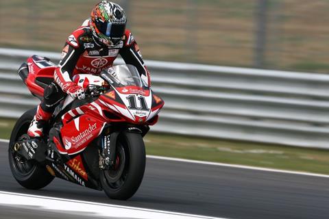 World Superbikes: Troy Corser claims pole position for Yamaha in Misano Superpole