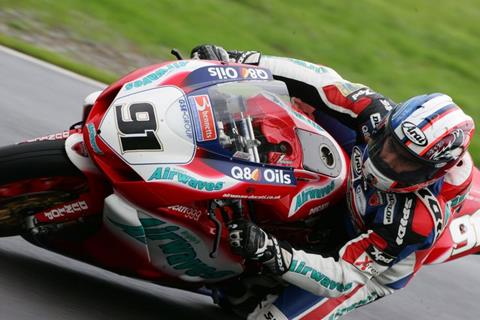 British Superbikes: Mondello Park: Haslam wins race one for Airwaves Ducati