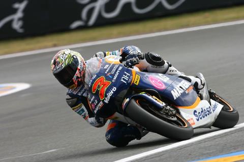 British GP: Alex De Angelis fastest in crash ridden 250 first qualifying session